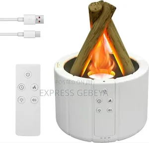Bonfire Humidifier በኤሌክትሪክ የሚሰራ ለቤት መልካም መዓዛን የሚሰጥ