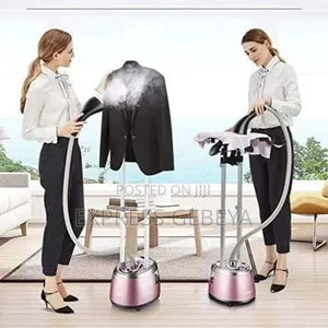 Boma German 2in1 Double Pole Garment Steamer Design የልብስ መተኮሻ