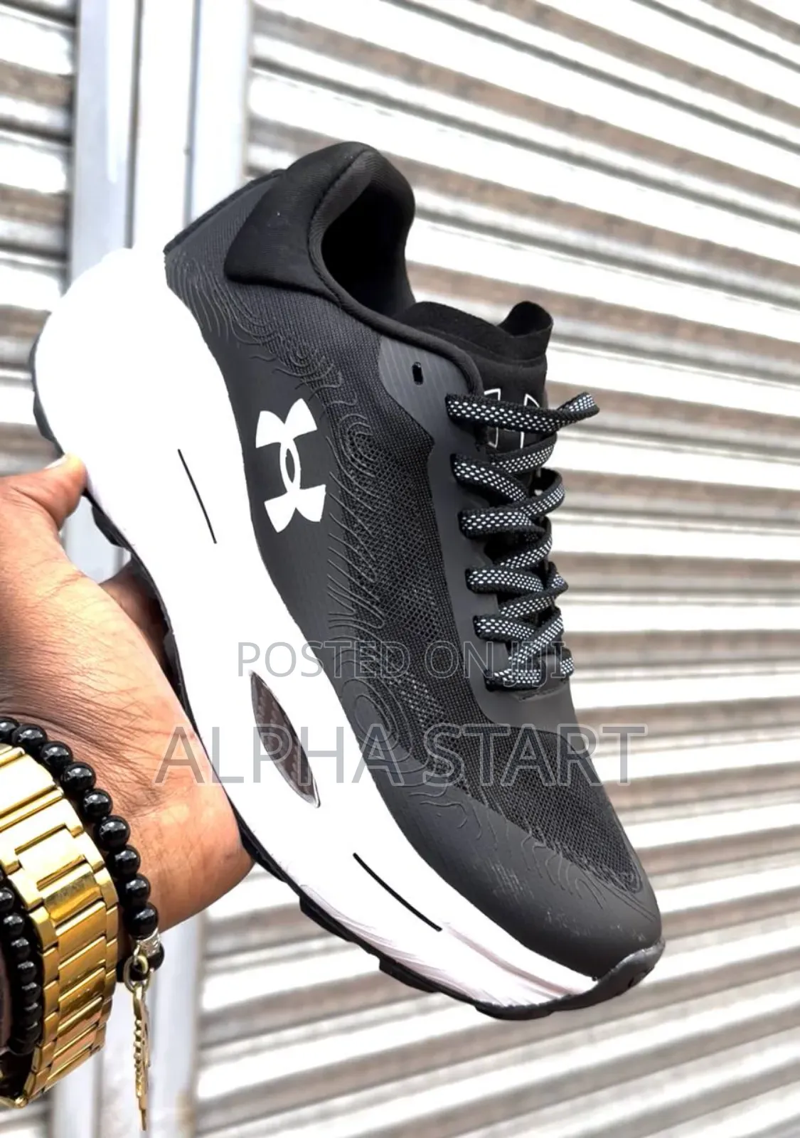 Under Armour Yio High Master Quality Sneakers Made in Vietnam