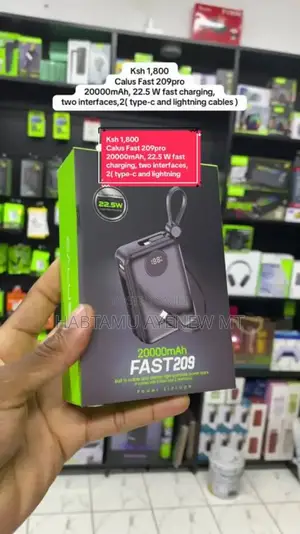 Calus Power Bank ካሉስ ፓወር ባንክ 30000 Mah
