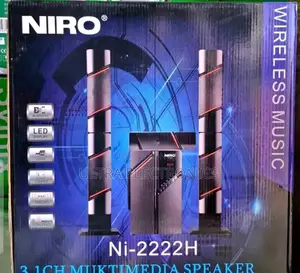 Niro Ni-2222h 3.1 Channel Multimedia Speaker