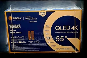 Bravia 55" Smart Qled Tv – Webos + Magic Remote New Arrival 2026