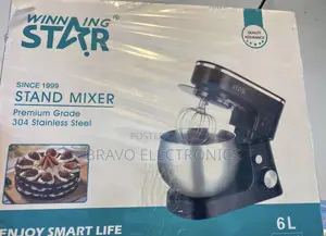 Winning Star 6l Stand Mixer ዊኒንግ እስታር የሊጥ ሟብኪያ