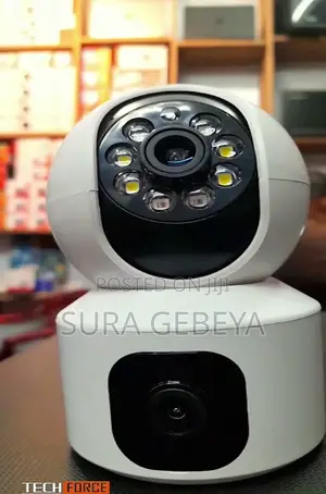 Dual-Lens Wi-Fi Smart Home Security Camera