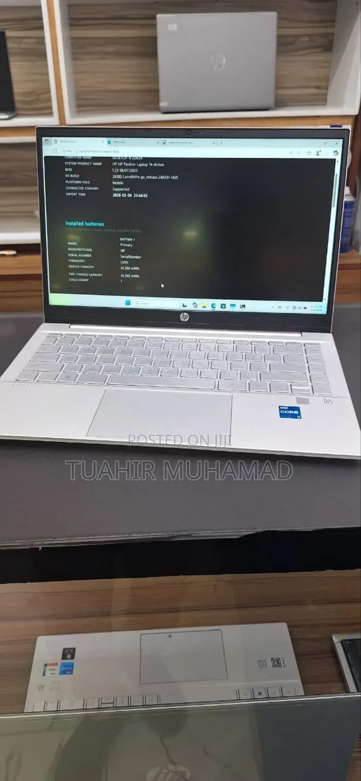 New Laptop HP Pavilion 15 16GB Intel Core i5 SSD 512GB