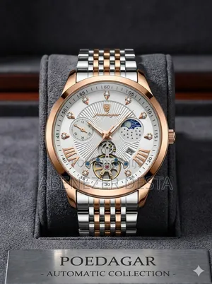 Poedagar Men's Luxury Mechanical Watch, Often Featuringstainless Steel