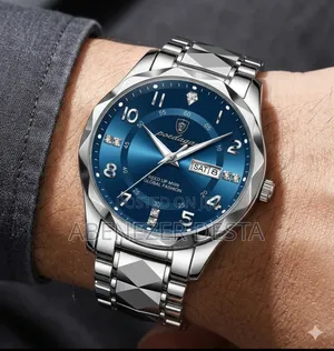 Poedagar Brand Men's Chronograph Quartz Watch,