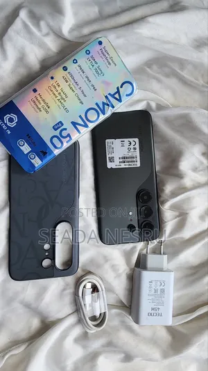 New Tecno Camon 50 Pro 256 GB Black