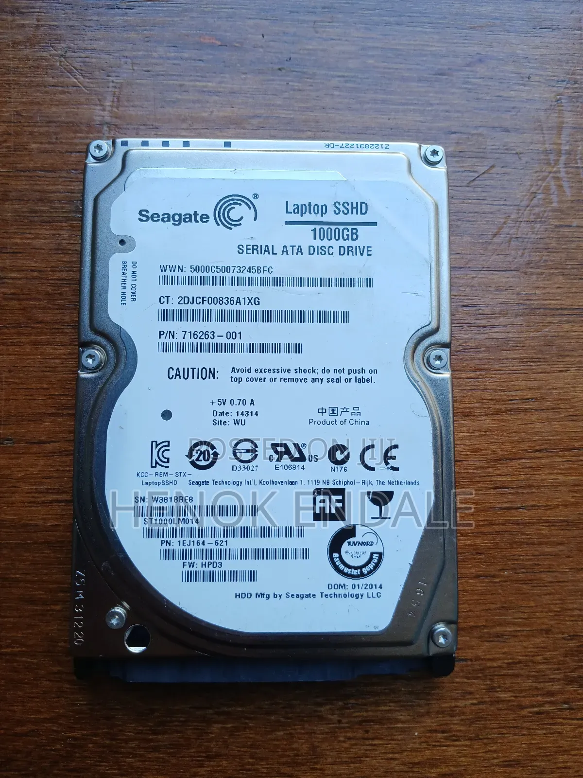 Seagate Sshd(Solid State Hybrid Disk)