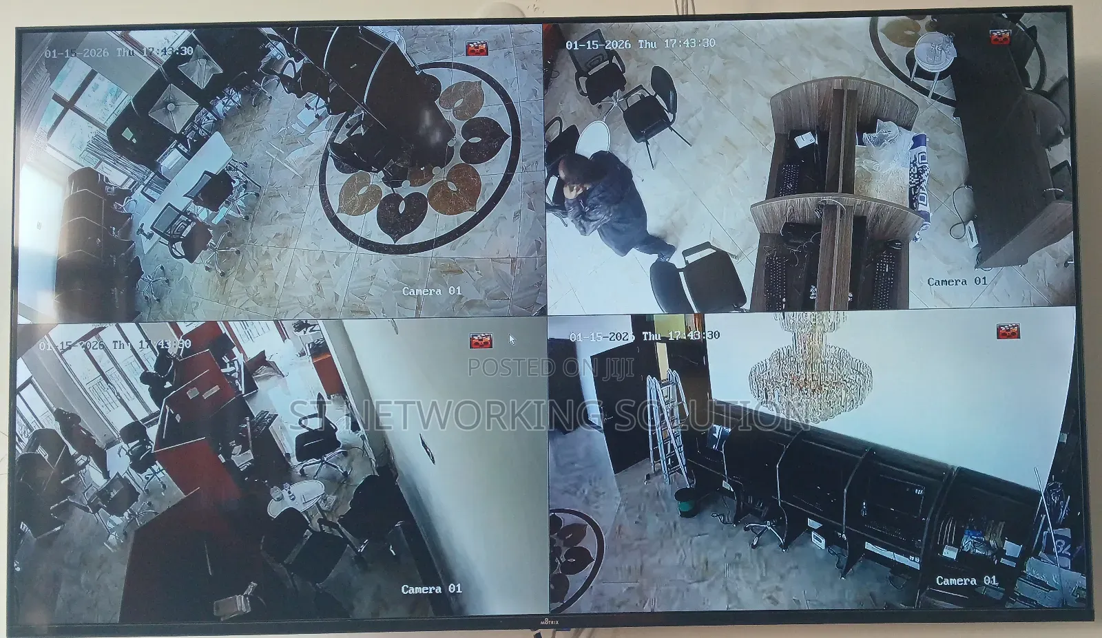 Sis CCTV Camera and Danger Fence Solution