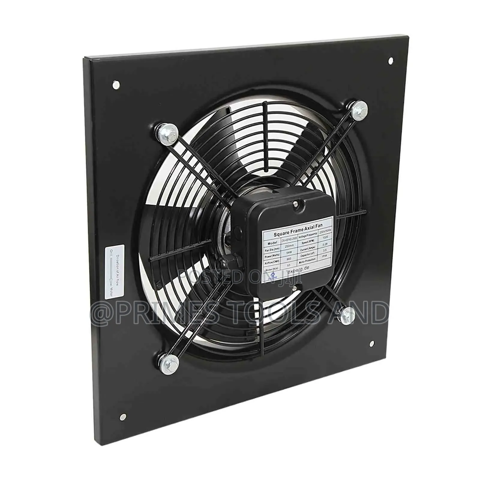 Industrial Exhaust Fan – Heavy Duty Ventilation Cooling Fan