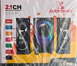 Avcrown's 2.1ch Multimedia Speaker System, Model Ch-510, Which Appears