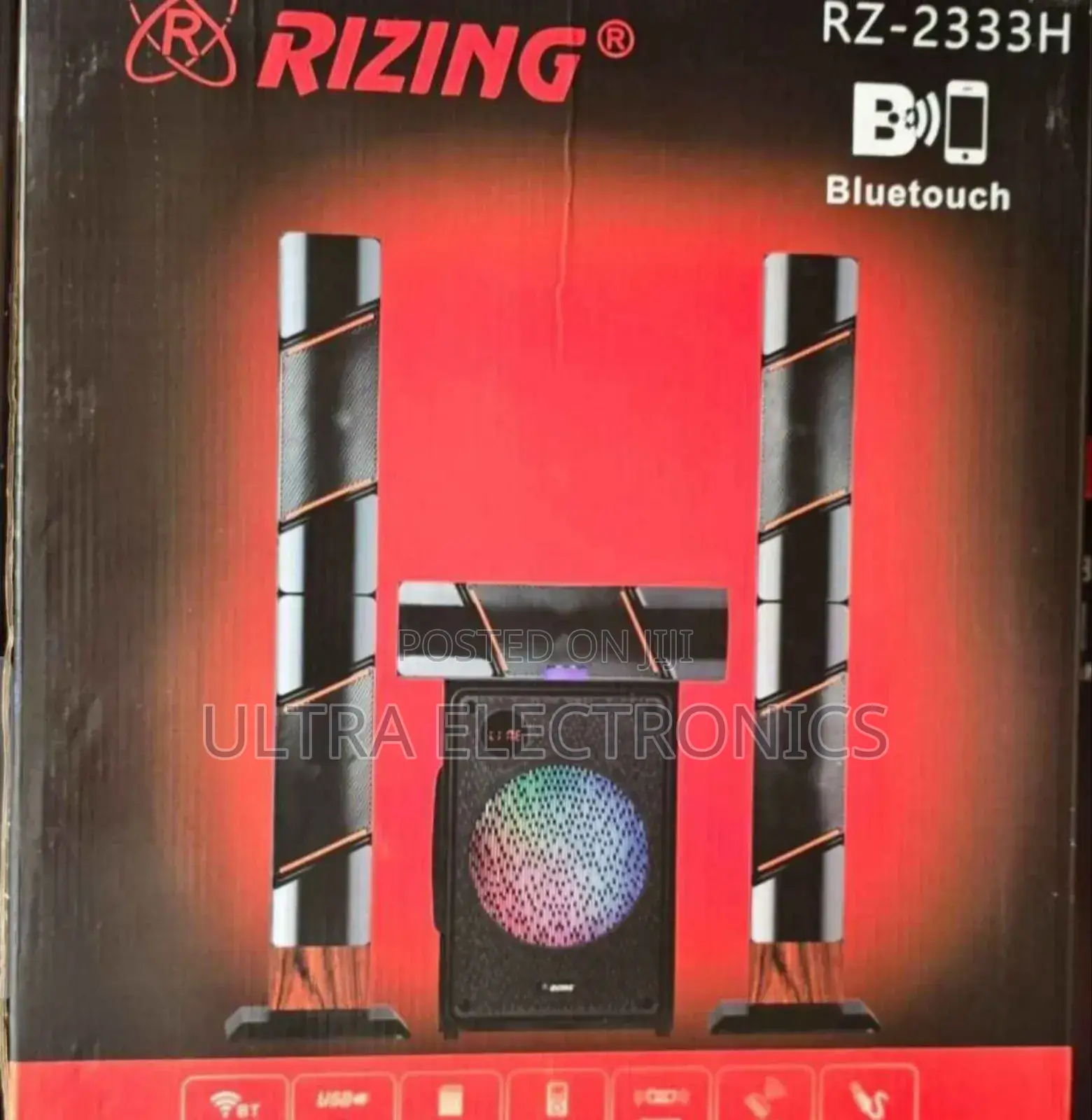 Rizing Rz-2333h Home Theater Speaker System.