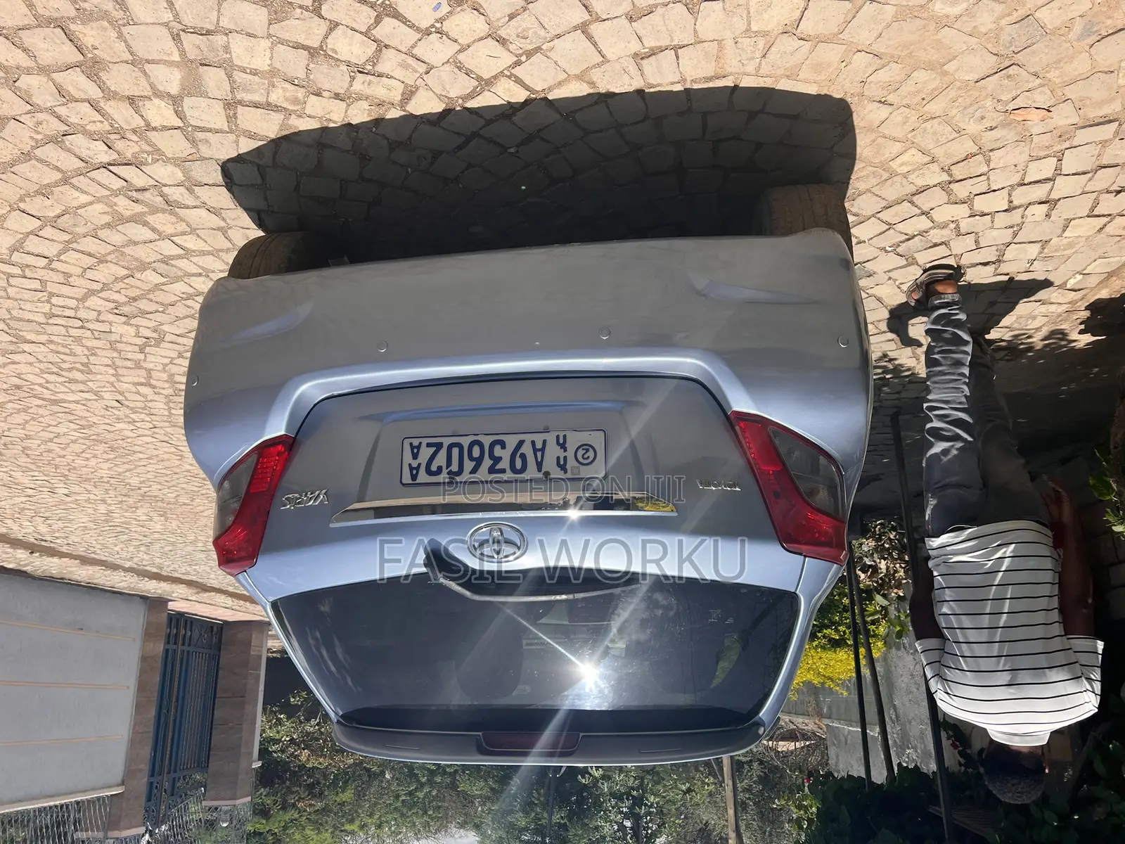 Toyota Yaris 2011 Blue