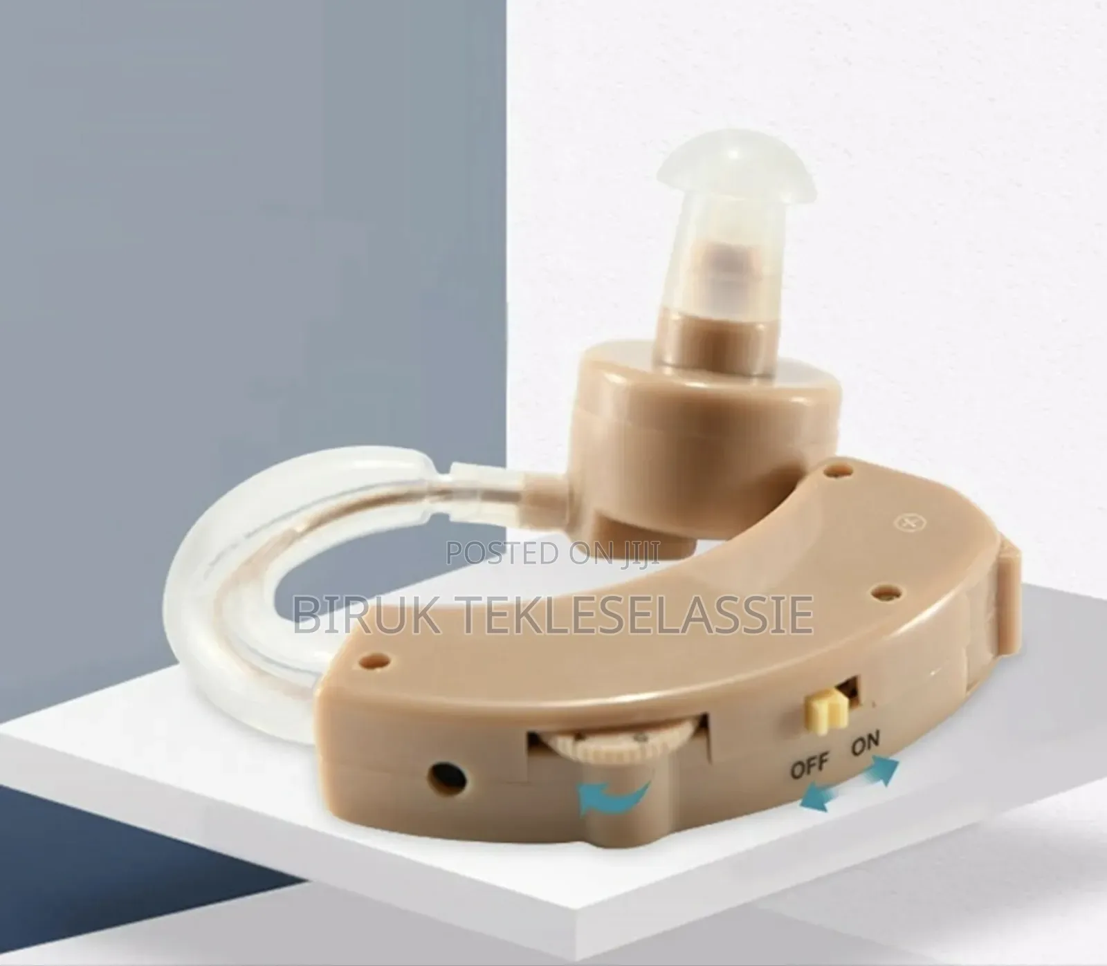 Cyber Sonic Ear Sound Amplifier Adjustable Tone Portable Hearing Aid