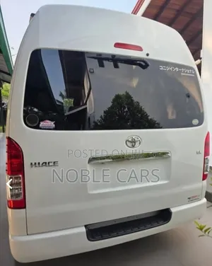 New Toyota HiAce 2023 White
