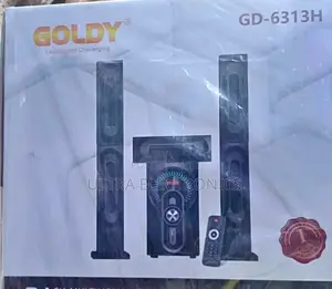 Speaker Goldy Gd-6313h 3.1 Channel Multimedia System.