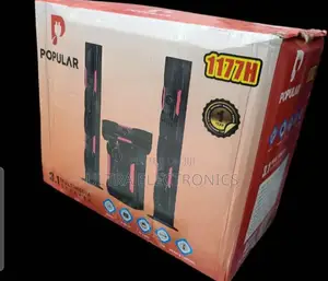 Popular Brand 3.1 Channel Multimedia Speaker System.