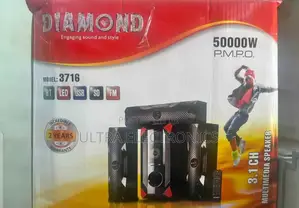 Diamond 3.1ch Multimedia Speaker (Model 3716).