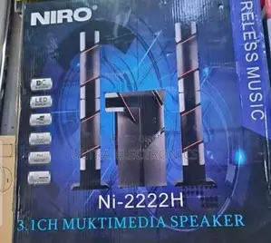 Speaker Niro Ni-2222h 3.1 Channel Multimedia System.