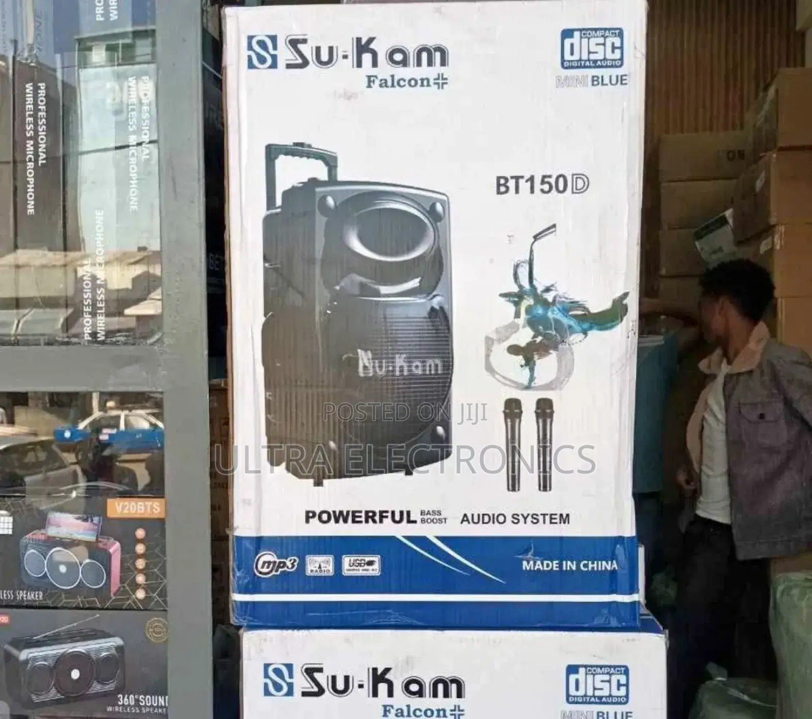 Su-Kam Falcon+ Bt150d Trolley Speaker. It In