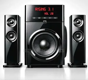 Rising 3.1 Channel Multimedia Home Theater Speaker System.