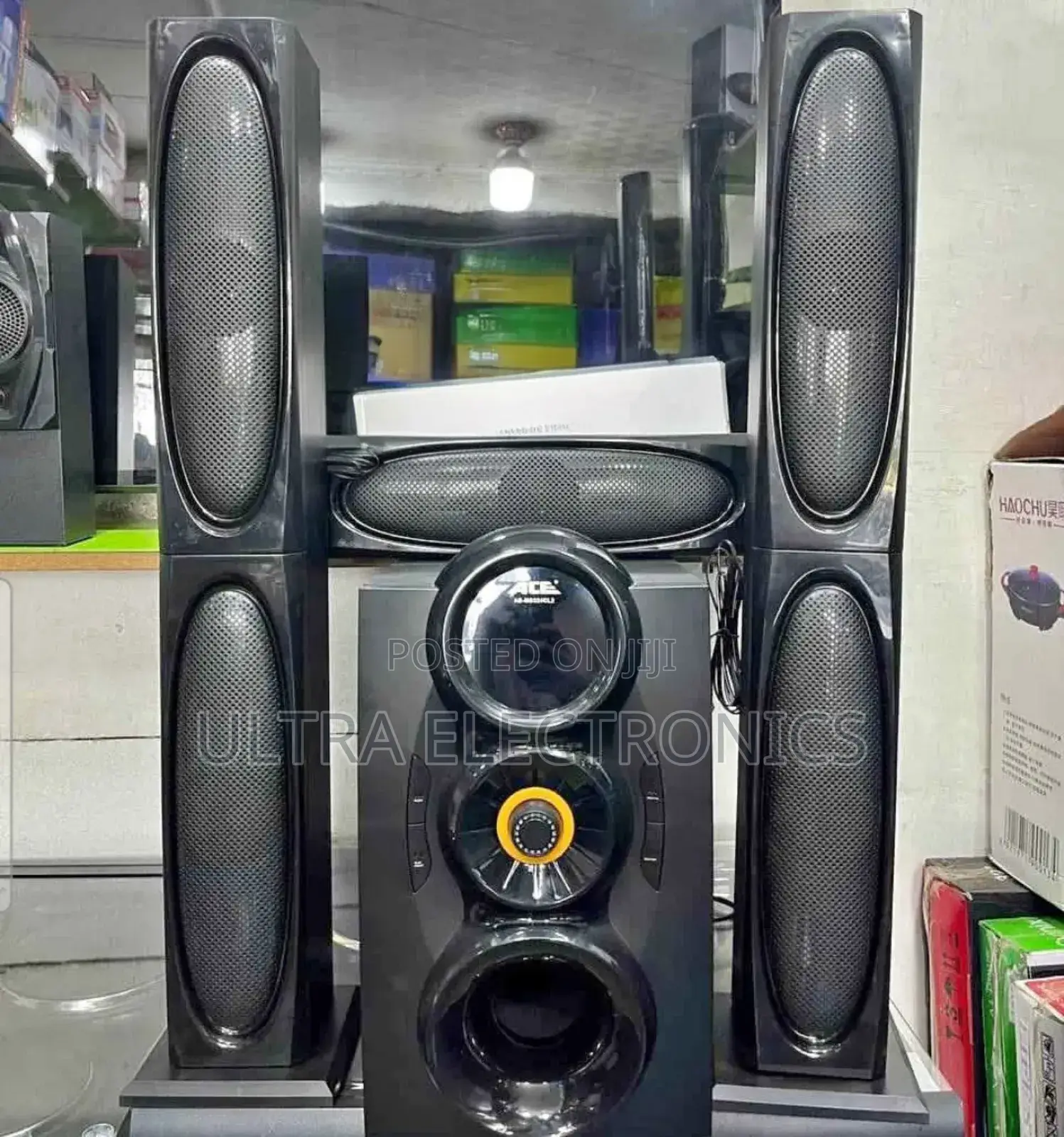 Home Theater Speaker System. System Type: 5.1 Channel