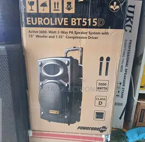 Portable (Pa) System, Behringer Eurolive Bt515d.