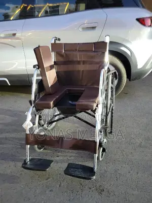 Toilet Wheelchair焱卌wheelchair Straight-Back Chair Fitted With Wheels