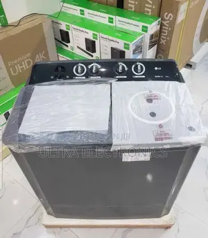 Lg Roller Jet Twin Tub Washing Machine, Likely a High-Capacity