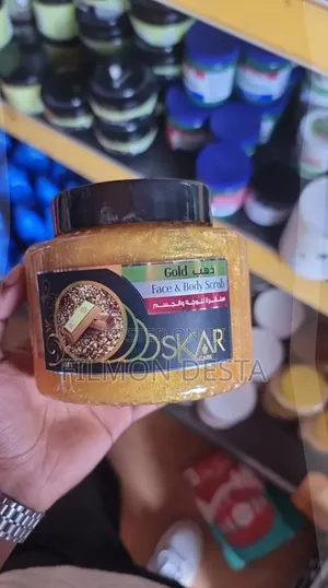 Oskar Care Gold Face Body Scrub