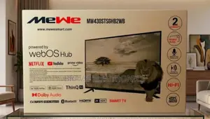 Mewe Smart Tv 43” – Webos | Uhd | Dolby Audio