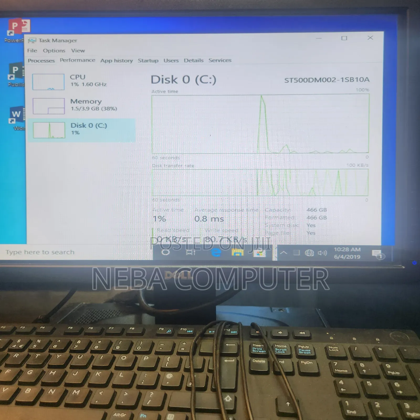 Desktop Computer Dell OptiPlex 7010 4GB Intel Core 3 HDD 500GB