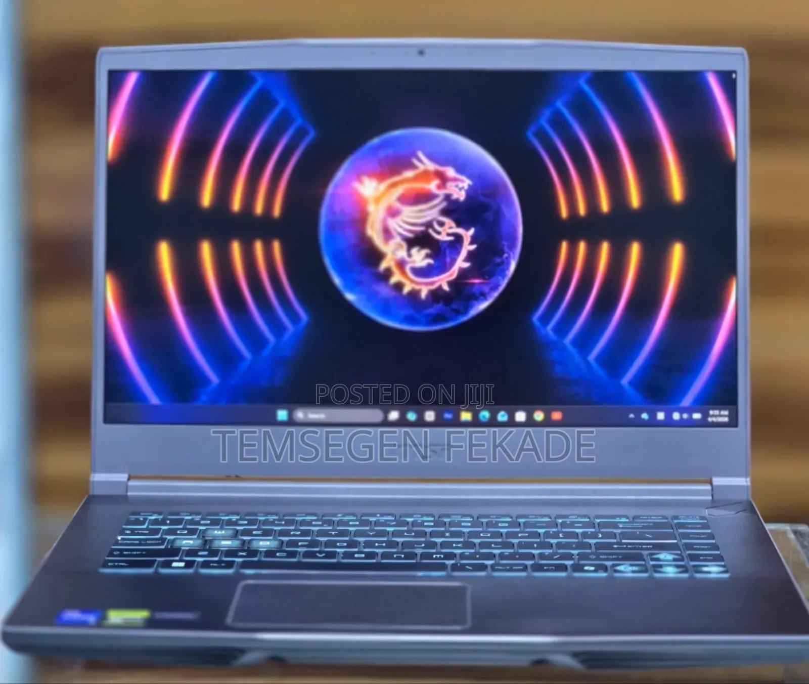 New Laptop MSI 16GB Intel Core i5 SSD 512GB
