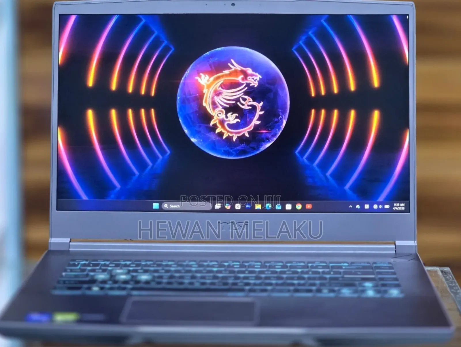 New Laptop MSI 16GB Intel Core i5 SSD 512GB