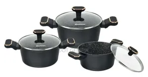 Momcoc Granite Non-Stick Cookware 3 in 1