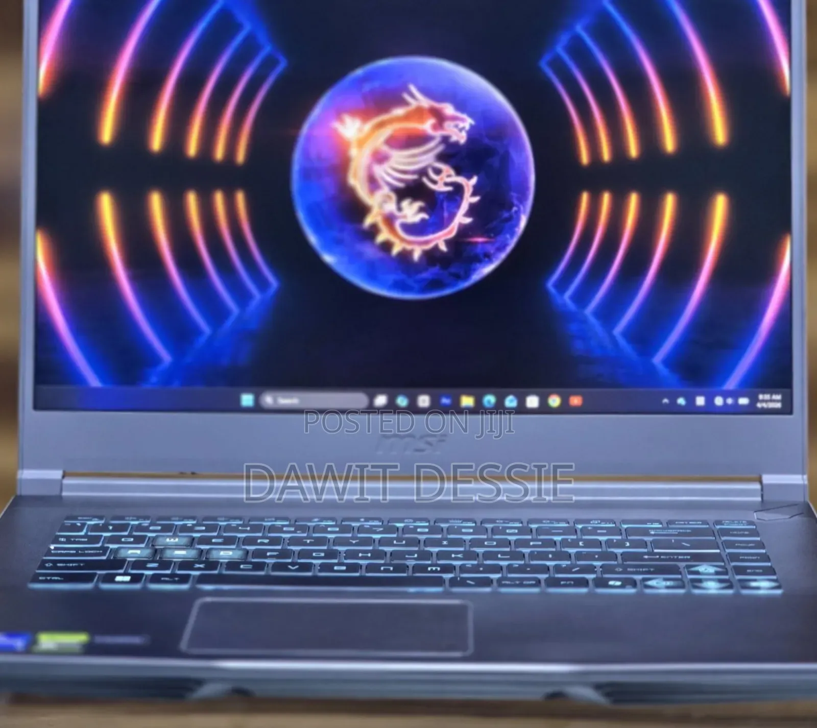 New Laptop MSI 16GB Intel Core i5 SSD 512GB