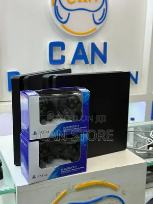 Playstation 4 With 2original Packeddddd Joystick