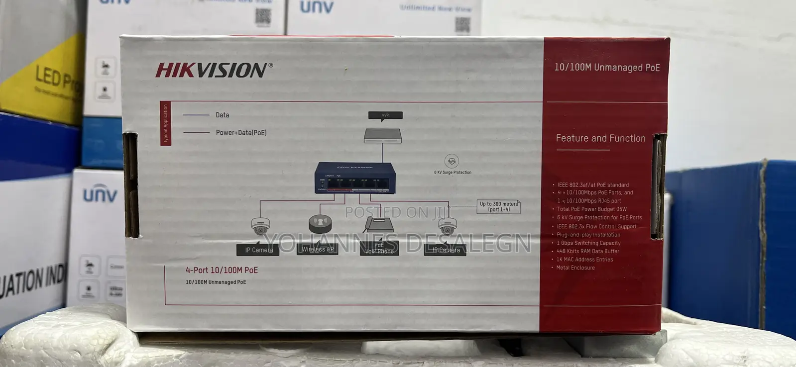 Hikvision Switch 4 Port