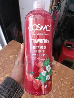 Cosmo Temptation Strawberry Body Wash – 1l