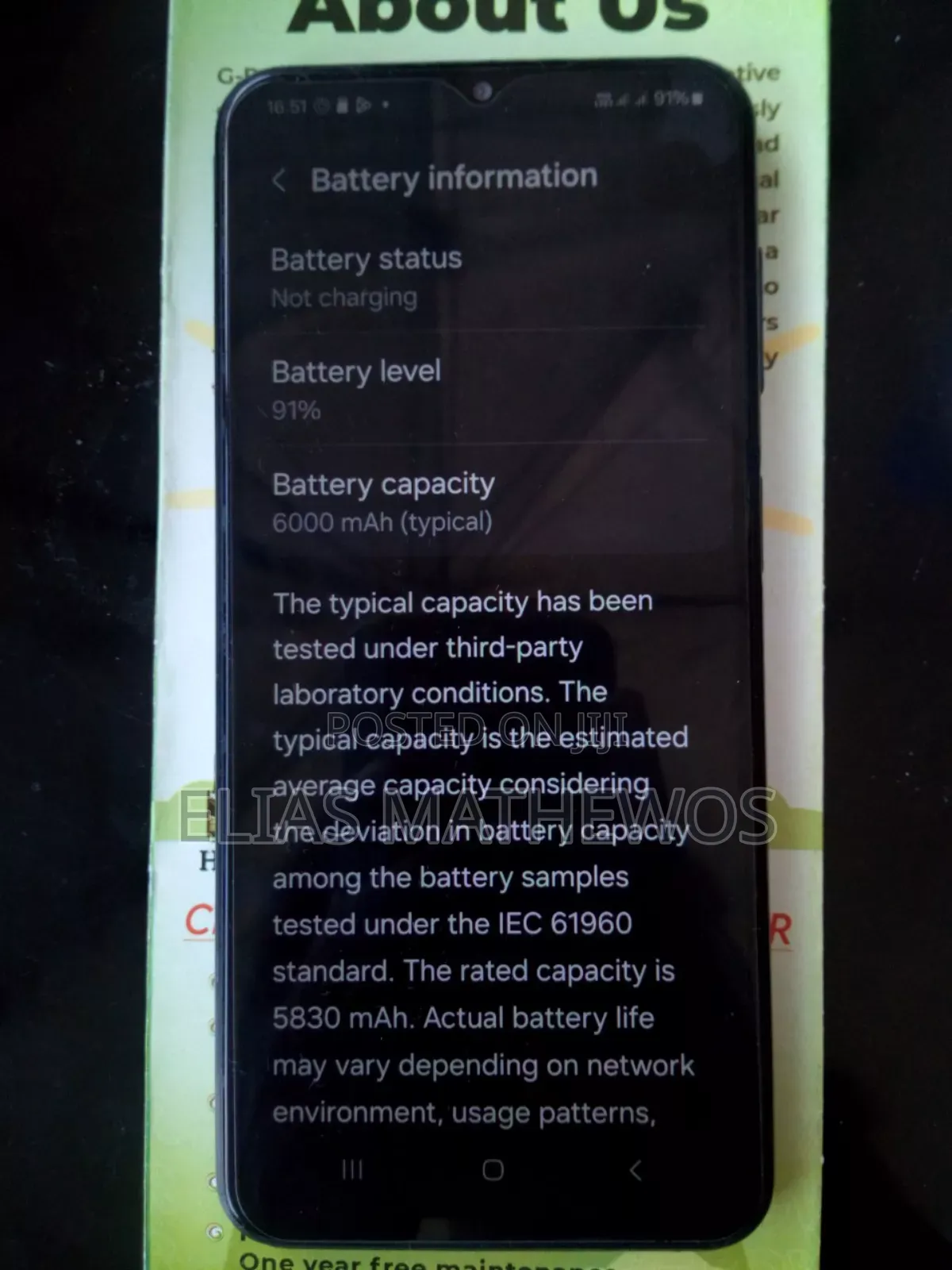 Samsung Galaxy M13 64 GB Silver