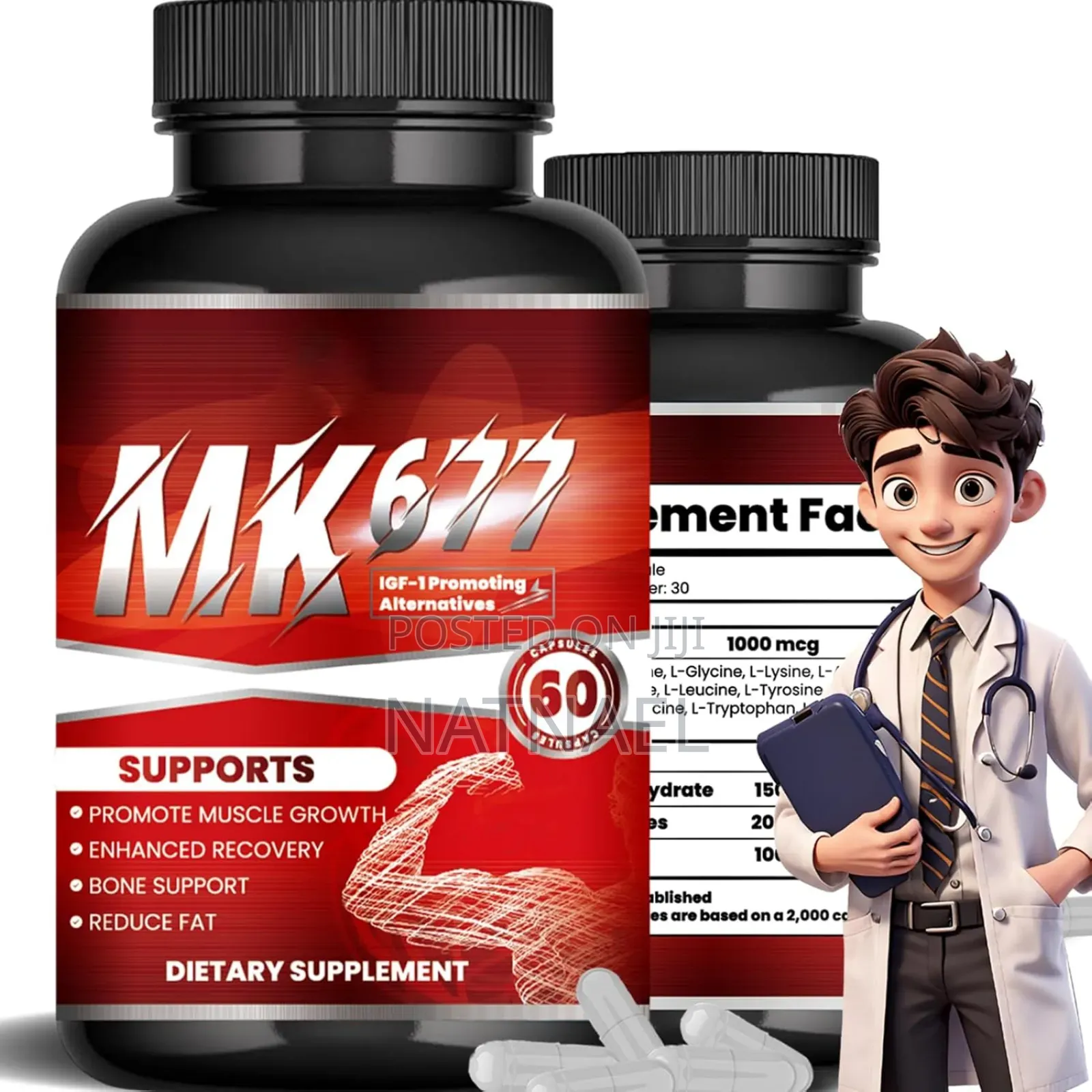 Guliqi Mk-677 Capsules, A Dietary Supplement