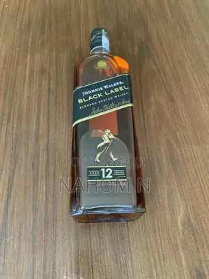 Johnnie Walker Black Label Blended Scotch Whisky.