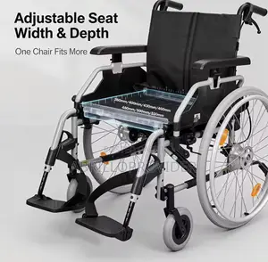 Wheelchair High Quality Foldable Lightweight for Rehabilitation