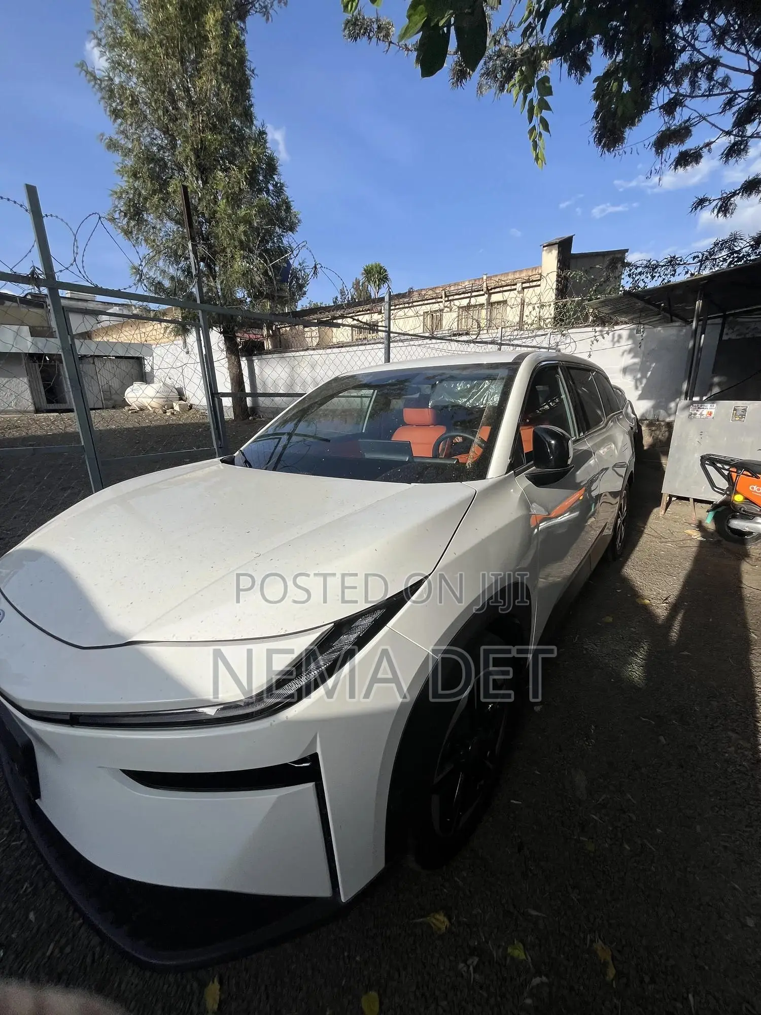 New Toyota bZ3 2025 White