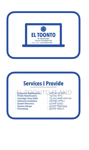 It Support, Printer and Computer Maintenance