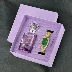 Original Polo Air Everest Women Perfume Gold Green Watch Set