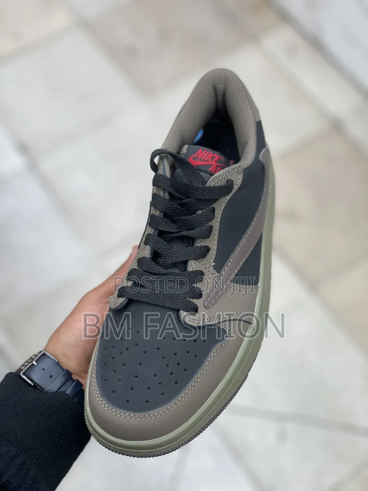 Travis Scott Style Air Jordan 1 Low (Cactus Jack)