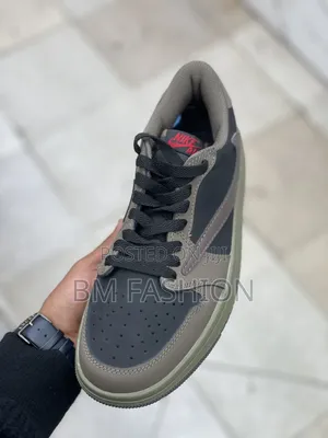 Travis Scott Style Air Jordan 1 Low (Cactus Jack)