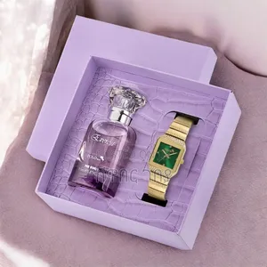 Original Polo Air Everest Gift Set - Gold Watch Purple Perfume